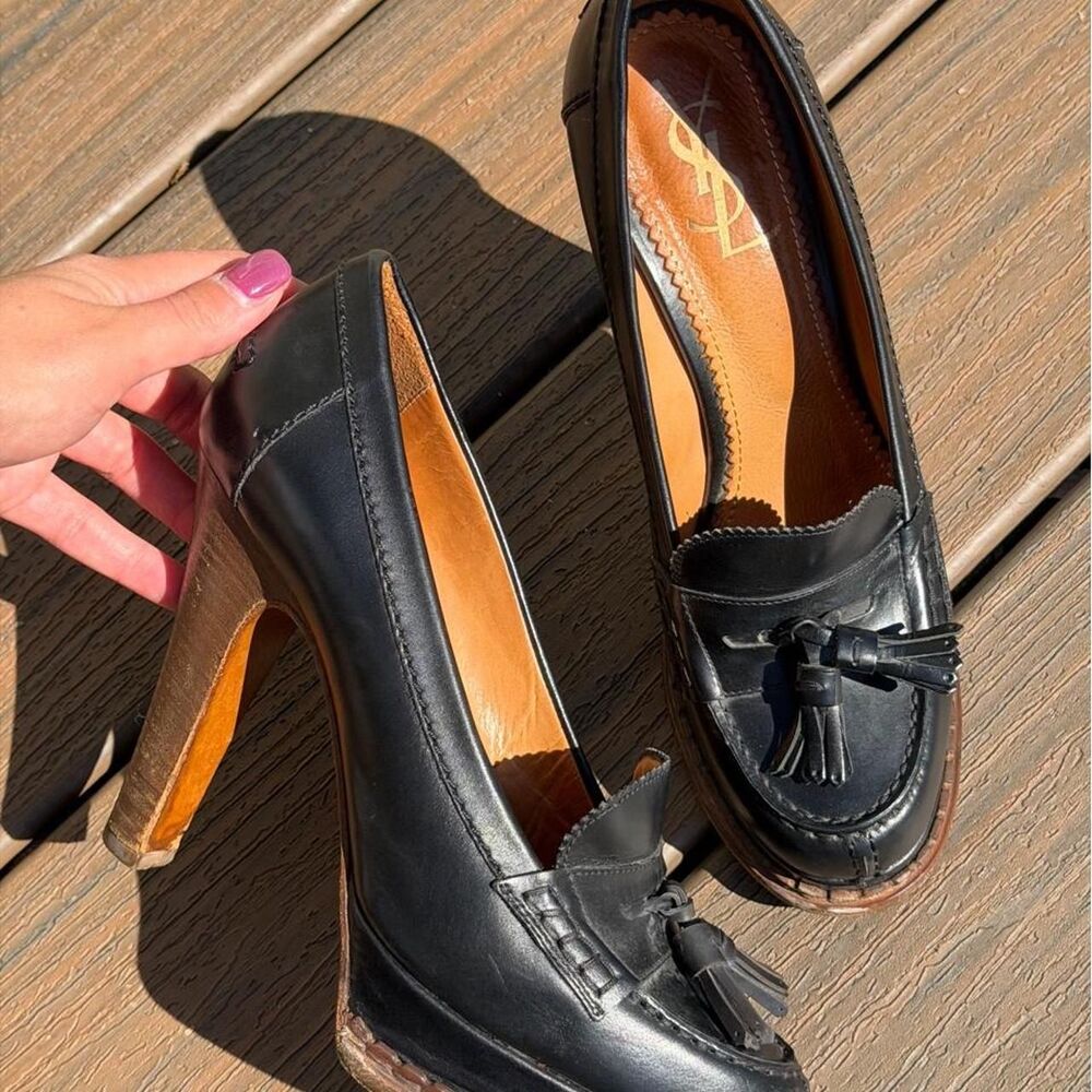 Yves-saint-laurent Women's Black Loafers